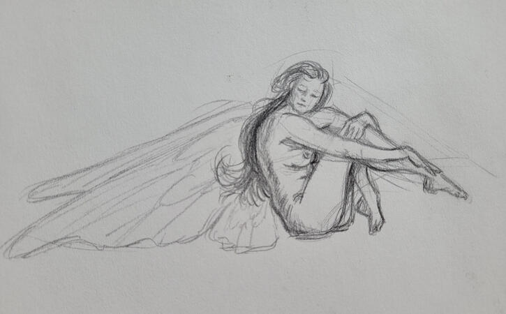 Fairy Sketch Graphite ~ 2025