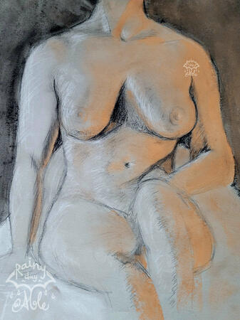 Charcoal and Pastels ~ 2024